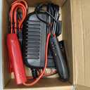 MOTOPOWER MP00205A 12V 800mA Automatic Battery Charger, Maintainer, Trickle and Desulfator (Black)