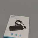 Aceele USB Hub 3.0 with Individual LED Power Switches & Type C Power Port, Multiport USB Splitter 3.0 with 4FT Long Cable, Slim & Portable USB Port Extender for Laptops, PC, MacBook, Mac Pro and More