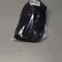 iLUU Short Bobo Synthetic Hair Extensions with Black Baseball Cap Heat Resistant Fiber 9 Inch Brown Black Hairpiece Hat for Women Daily Party (Black Cap+Black Brown Hair)