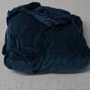H.VERSAILTEX Rich Velvet Stretch 2 Piece Chair Cover Chair Slipcover Sofa Cover Furniture Protector Couch Soft with Elastic Bottom Chair Couch Cover with Arms Width Up to 49 Inch(Chair, Deep Teal)