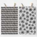 Artoid Mode Sky Party Linework Kitchen Tea Towels, 18x30 Inch Oversize Quick Dry Microfiber Cloth Dish Towels for Kitchen Drying Set of 2 (Grey)