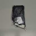 LYANER Women's Nightgown Sexy Lace Sleepwear V Neck Full Slip Chemise Lingerie Night Gowns Babydoll Sleepshirt (Large, Black)