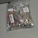 Yookat 12Pcs Mini Christmas Trees Small Sisal Trees Mini Pine Trees with Wood Base Mini Bottle Brush Trees Artificial Mini Christmas Trees Assorted Color for Christmas Winter Decoration (Multicolor) (Dark Gold, Gold, Pink, Blue, Green, Silver)