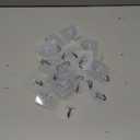 24 Pack Self Adhesive Hooks Heavy Duty - 33lb Max, Transparent, Waterproof, Sticky Wall Hooks for Keys, Bathroom, Shower, Outdoor, Kitchen, Door, Home Improvement, Utility