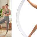 Leinuosen Full Length Acrylic Wall Mirror,Self Adhesive, 40" x 10", Arched