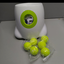 ALL FOR PAWS Automatic Dog Ball Launcher for Medium to Large Dogs, Interactive Tennis Ball Thrower, Rechargeable Dog Toy Mental Stimulation Training Game for Energetic Dogs (Max Size)