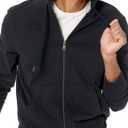 Amazon Essentials Men's Lightweight French Terry Full-Zip Hoodie, Small