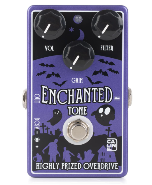 Caline CP-511 Enchanted Tone Overdrive Guitar Effect Pedal True Bypass Aluminum Alloy Casing