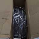 Auledio 2-Tier Countertop Fruit Vegetables Basket Bowl Storage With Banana Hanger,Chrome