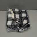 Heated Blanket - 12-Volt Electric Blanket for Car, Truck, SUV, or RV - Portable Winter Car Accessories for Camping or Travel by Stalwart (Black Plaid)