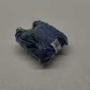 Simplee Womens Cute Summer Rompers - Casual V Neck Short Sleeve Ruffle Boho Romper Dresses Beach Outfits Blue Medium