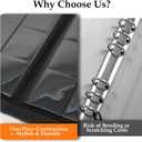 Trading Card Binder 9 Pocket - Premium Card Collection Binder for 360 Cards, Durable Side-Loading Card Album with Zipper, Perfect for TCG, MTG, and Sports Cards, Green