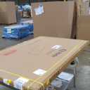 Black Bathroom Mirror 60X40 Inch, Black Metal Framed Mirror for Wall, Rounded Rectangle Matte Bathroom Vanity Mirror with Tempered Glass, Anti-Rust, Horizontal/Vertical