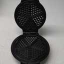 Mueller Heart 5 Waffle Maker, Norwegian Waffle Iron, Adjustable Browning Control & Nonstick, Cool Touch Handle, Easy to Clean, Small Kitchen Appliances