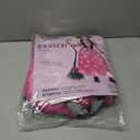 Spooktacular Creations Girls Witch Costume, Light up Witch Costume Kids, Starry Dress for Child Halloween Role Play Parties (Small(5-7 yrs), Pink)