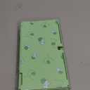 DLseego Dockable Case Design for Switch OLED, Anti-Slip Shock-Absorption Protective Soft Carrying Case and Joy Con Controller with 1 PCS Elf Ball Pendant and 2 PCS Thumb Grip Caps-Green Frog