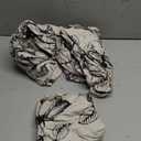 FUANGUI 2 Piece Chair Covers Stretch Arm Covers Chair Couch Covers, Armchair Slipcover with Separate Chair Cushion Cover Floral, Washable Furniture Protector for Living Room (Armchair, Ink Flower) (Small)