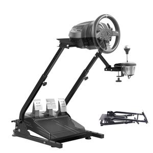 VEVOR G29 G920 Racing Steering Wheel Stand,fit for Logitech G27/G25/G29, Thrustmaster T80 T150 TX F430 Gaming Wheel Stand, Wheel Pedals NOT Included