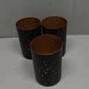 Fixture Replacement Globe Lampshade, Pendant Light Shade Starry Night Straight Cylinder Lampshade with 1-5/8 Inch Fitter Opening, Bottom Diameter 3.5" Height 5.5" Shades for Pendant Lights Wall Lamps