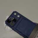 for iPhone 17 Pro Max Case Wallet with Card Holder (4-5 Cards), Slide Camera Cover, Military Grade Drop Shockproof, Heavy Duty Rugged Women Men Phone Case for iPhone 17 Promax 6.9" 2025, Blue