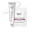RoC Derm Correxion Lip Volumizer - Lip Plumper Peptide Treatment with Hyaluronic Acid & Vitamin E + Line Smoothing Eye Cream Packette