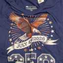 250th Anniversary Patriotic July 4th T-Shirt – USA 1776-2026 T-Shirt, Size 2X, Blue