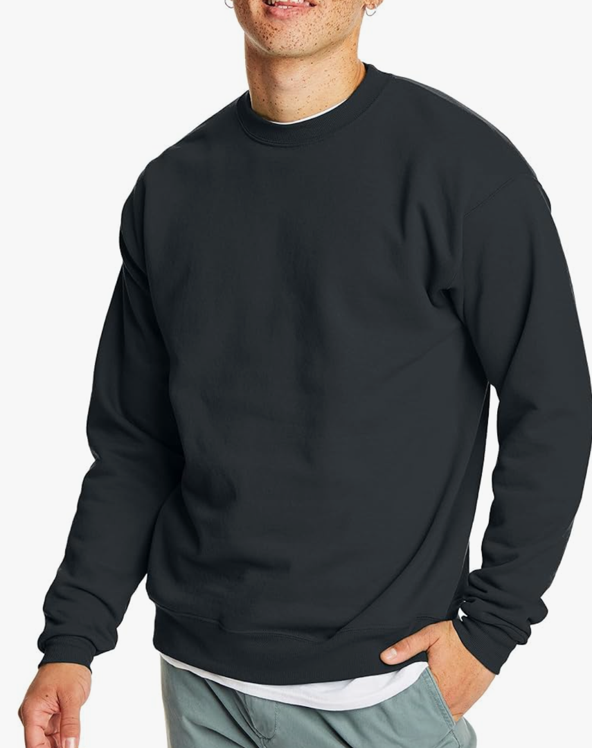 Hanes Men's EcoSmart Fleece, Pullover Crewneck Sweatshirt, 1  3XL