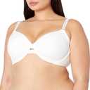 Warner's Womens No Side Effects Underarm-Smoothing Comfort Underwire Lightly Lined T-Shirt Bra 1356 (38C)