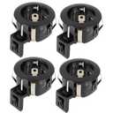 89348-33030-C0 4PCS Car Bumper Parking Sensor Fixer Compatible with Toyota Replacement# 8934833030C0 8934833901 89348-33030 89348-34020