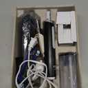 OralB iO Deep Clean Rechargeable Electric Toothbrush, Black, iO Series 3 Limited, 2 Brush Heads, Travel Case, Pressure Sensor, 3 Cleaning Settings