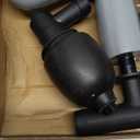 Toilet Plunger, High Pressure Toilet Plunger,Toilet Auger Air Drain Blaster with Real-Time, Heavy Duty Plunger for Bathroom and Plumbing Clogs (Grey)
