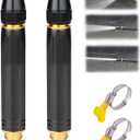 2 Pack Home High-Pressure Car Wash Water Gun with Booster Nozzle and Hose, High Pressure Hose Nozzle, Adjustable Spray Patterns for Car Washing and Outdoor Cleaning