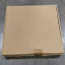 idyllic 16 Inch White Wooden Welcome Wreath for Front Door- Handicraft Frame with Pine Needles Berries Shells Bow Christmas Wreath with Joy Sign Ideal Winter & Spring Decoration for Indoor & Outdoor