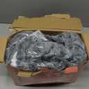 ESTINGO Heated Throw Blanket, Electric Blanket Throw with 5 Heating Levels & 4 Hours Auto Off, Super Soft Flannel Sherpa Fast Heating Blanket with ETL Certified for Bedding, 50"x60", Cool Gray