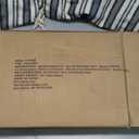 Sunnydaze Outdoor Hammock with Spreader Bar - 450-Pound Capacity Curved Spreader Bar Hammock - Neutral Stripe