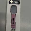 Smart Watch for Kids 1.85" with Fitness Tracker, Sleep Monitor, 22/100+ Sport Modes, DIY Dial, IP68 Waterproof, Step Counter, Heart Rate, Camera, with/Without APP, Gift for 3-12 Years Old Girls, Color: Purplish Pink