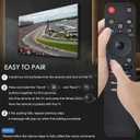 For LG Smart TV Remote,Replacement Magic Voice and Pointer Remote Control for 2019 to 2025 LG WebOS TV,Compatible AN-MR25GA/MR24GA/MR23GA,AN-MR22GA/22GN/MR21GA,for UHD OLED QNED NanoCell 4K 8K(25GA)
