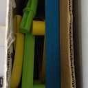 Humble Crew Kids Table and 2 Chair Set, Aqua Table with Chairs - Sturdy Toddler Activity Table for Playtime, Arts, Crafts, Reading, and More - 5-Piece Childrens Furniture for Daycare Playroom