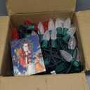 Minetom C9 Christmas Lights Outdoor, 150FT 75 LED Red and Warm White String Lights, Waterproof Connectable UL Certified C9 Lights for Xmas Tree Patio Roofline Garden Yard Indoor Outdoor Decor