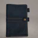 Personalized Leather for Moleskine Classic Cover with pen holder, 5" x 8.25" Notebook Cover, Refillable Journal, Field Notes Cover Leather