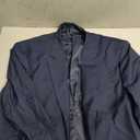 Vssjavun Blazer for Men Casual Suit Jackets Lightweight Sport Coat One Button Slim Fit Suits (Blue, L)