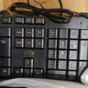 STG Skytech Global Wired K9820 Keyboard, Black and Mouse NEW