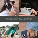 TUCCH Wallet Case for iPhone 13 Pro, [RFID Blocking] PU Leather Stand Folio Magnetic Card Slot Flip Cover with [TPU Protective Interior Case] Compatible with iPhone 13 Pro 6.1", Dark Blue