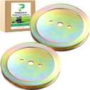 2 Pack GX20367 Pulley Replaces UC23728 Pulley for John Deere 42 Inch D110 D130 D105 D125 D100 L100 L110 L111 L118 LA115 LA105 LA135 LA100 LA120 LA125 E100 S100 E130 E110 E120 Lawn Tractors