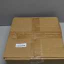 10X Rectangle Magnifying Glass with Light and Stand, 24" Flexible Gooseneck 3-in-1 Floor Lamp, 5 Color Modes Stepless Dimmable, LED Lighted Hands Free Magnifier for Reading Crafts Painting Close Work (Black)