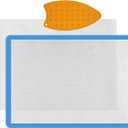 Applique Mat (14" x 18"), Silicone Fusing Mat for Applique and Arts Crafts Creation, Quilter Appli-Fuse Mat, Including Non-Stick Pressing Sheet for Heat Press and Silicone Iron Rest Pad (14"x18")