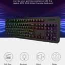 Lenovo Legion K310 RGB Wired Gaming Keyboard - Ultra-Fast Reaction Time with Tactile Keys, Quiet Key Membrane Switches, Silent Operation, RGB Illumination - Water Resistant & Compact Design