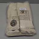 LAMIT Beige Linen Curtains 84 Inch Length 2 Panels for Living Room, Light Filtering Boho Window Treatments Semi Sheer Neutral Thick Drapes with Bronze Grommet for Bedroom/Farmhouse, 52 X 84 Inch