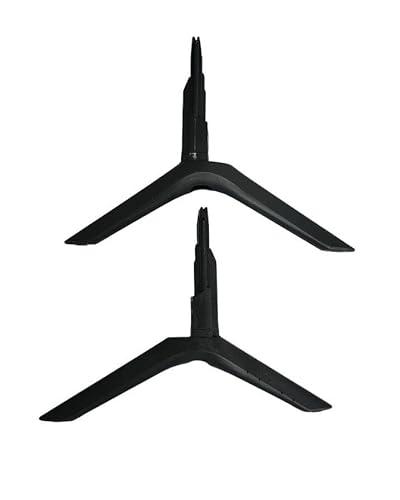 Original TV Base Stand Legs for Samsung - 65" Class TU7000 Model UN65TU7000BXZA (No Screws Required. The Stand Snaps in Place).