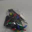 Solar Christmas Tree Lights Outdoor Solar Christmas Lights for Christmas Decorations, 100 LED C6 Strawberry Christmas Fairy Lights for Xmas Tree Garden Yard Patio Arbor Decor(Multicolor, 8 Modes)